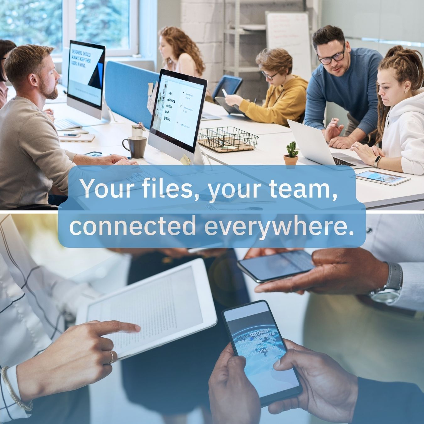 IT professional monitoring cybersecurity dashboard in office
